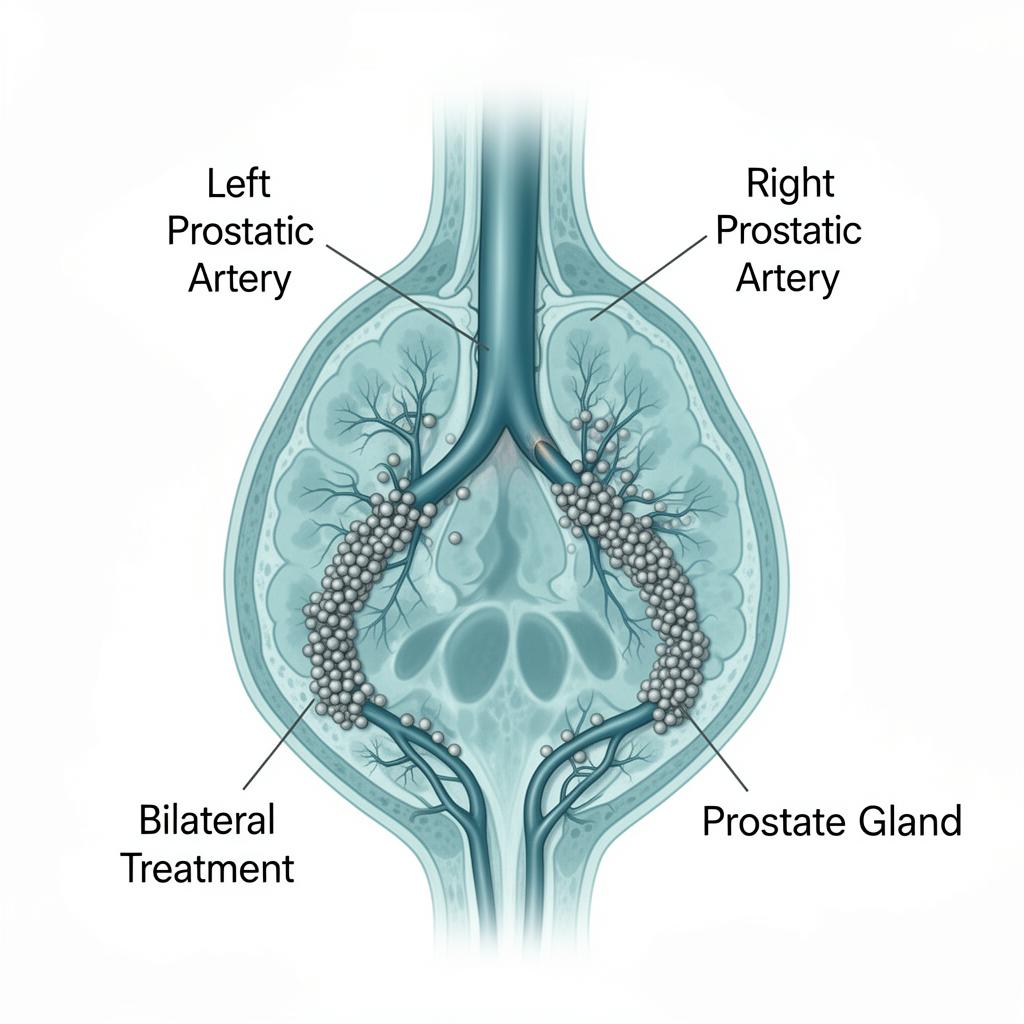 Left Prostate PAE — Non-Surgical Prostate Treatment | IRDOC Nigeria